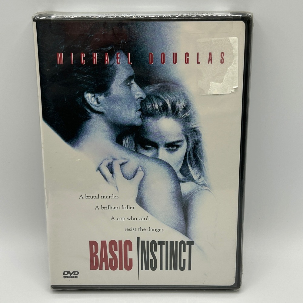 Basic Instinct DVD Michael Douglas Sharon Stone 1998 NEW‎ 90s Thriller Drama